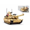 Sluban Model Bricks M38-B1365 Bitevní tank M1A2 Abrams TUSK II 2v1