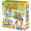 EFKO Puzzle vzdělávací Můj svět 3v1 32 dílků skládačka v krabici