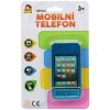 Telefon dětský 11cm chytrý mobil smartphone na baterie 4 barvy AJ Zvuk