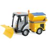 Auto vůz odklízecí na sníh 25cm na setrvačník na baterie Světlo Zvuk