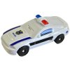 Transformer auto robot 2v1 s přeměnou policie 5 druhů plast