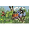 DINO PUZZLE 15 dílků Krtek (krteček) a lokomotiva