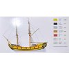 SMĚR Model loď Black Falcon 1:120 (stavebnice lodě)