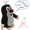 MORAVSKÁ ÚSTŘEDNA Krtek (Krteček) 16cm mluvící na baterie plyš Zvuk