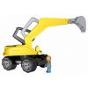 LENA Truxx Bagr 37cm (auto na písek) s figurkou řidiče plast