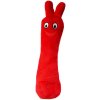 MAC TOYS PLYŠ Bludišťák 30cm červený maskot *PLYŠOVÉ HRAČKY*