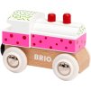 BRIO DŘEVO Lokomotiva 5 druhů *DŘEVĚNÉ HRAČKY*