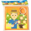 Hra hlavolam dětská přesouvačka zahradník 8x8cm plast v sáčku