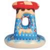 BESTWAY Baby bazén sladký domeček 91x91x89cm se stříškou 52270