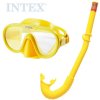 INTEX Adventurer potápěčský plavecký set do vody brýle + šnorchl žlutý 55642
