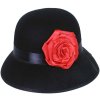 KARNEVAL Klobouk dámský dospělý černý *KARNEVALOVÝ DOPLNĚK*