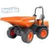 BRUDER 02449 (2449) Auto mini sklápěč minidumper Ausa funkční model 1:16 plast