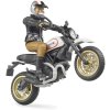 BRUDER 63051 Set motocykl Ducati Desert Racer s figurkou řidiče plast