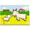 DŘEVO Puzzle 18 ks ZVÍŘÁTKA *DŘEVĚNÉ HRAČKY*