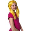 KARNEVAL paruka dětská Lollipopz Annie žlutá umělé vlasy