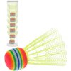 Košíčky na badminton žluté 2-Play set míčky 6ks v tubě