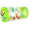 Válec baby nafukovací transparentní 43x20cm edukační set se 3 míčky pro miminko