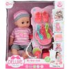 Panenka miminko 28cm pije čůrá set s nočníkem a doplňky na baterie Zvuk