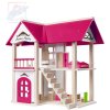 WOODY DŘEVO Vila Anna-Marie herní set dům s nábytkem a 2 panenkami