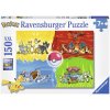 RAVENSBURGER Puzzle XXL Pokémoni 49x36cm skládačka 150 dílků