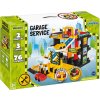 WADER Garáž 3 patra se servisem a myčkou herní set se 2 auty plast