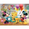 TREFL PUZZLE Mickey a Minnie slaví narozeniny 27x20cm 30 dílků skládačka