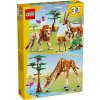 LEGO CREATOR Divoká zvířata ze safari 3v1 31150 STAVEBNICE