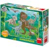 DINO Puzzle Jurský svět (Jurassic World) 66x47cm baby skládačka maxi 24 dílků