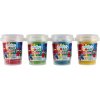 Modelína 4x 55g barevná modelovací hmota set 4ks v kelímku 4 druhy