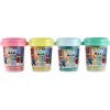 Modelína 4x 55g barevná modelovací hmota set 4ks v kelímku 4 druhy