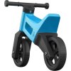 Odrážedlo Funny Wheels 2v1 dětské odstrkovadlo tříkolka / 2 kola MODRÉ plast