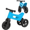 Odrážedlo Funny Wheels 2v1 dětské odstrkovadlo tříkolka / 2 kola MODRÉ plast