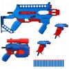 HASBRO NERF Alpha Strike velký modrý herní set 4 dětské blastery + 20 šipek