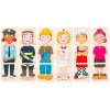 WOODY DŘEVO Puzzle skládačka Lidé a povolání *DŘEVĚNÉ HRAČKY*