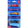 SIKU Auto závodní formule set 3ks závodnička model kov 0411