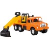 DINO Tatra auto žluto-oranžové T148 Bagr 72cm na písek plast