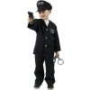KARNEVAL Šaty Policista vel. M (116-128cm) 6-8 let Eko *KOSTÝM*