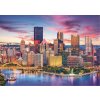 TREFL PUZZLE Pittsburgh Pensylvánie USA 68x48cm skládačka 1000 dílků