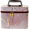Kufřík dětský kosmetický vel. M se zrcátkem na zip zlatý reliéf 4 barvy