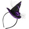 KARNEVAL Čelenka klobouček s květinou *KARNEVALOVÝ DOPLNĚK*