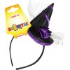 KARNEVAL Čelenka klobouček s květinou *KARNEVALOVÝ DOPLNĚK*
