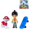 SPIN MASTER Tlapková Patrola set 2 figurky Marshall + Danny X + skateboard