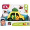 DICKIE ABC Baby autíčko Fruit Friends s hracím strojkem ovoce 3 druhy