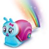 Baby šnek Lumiluvs svítící projektor promítá duhu na baterie Světlo plast