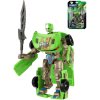 Transformer auto/robot 14cm transrobot bojový Zelený s přeměnou 2v1