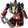 Transformer auto/robot 14cm transrobot bojový Černý s přeměnou 2v1