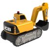 JCB Rypadlo pásový bagr pracovní stroj na baterie Světlo Zvuk plast