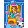 HASBRO LPS Džungle Zvířátko Littlest Pet Shop generace 7 set 3ks s doplňky