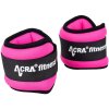 ACRA Závaží na zápěstí/kotníky 0,5kg růžová 1 pár fitness doplněk