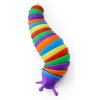 MAC TOYS Šnek duhový fidget toy slimák antistresový plast